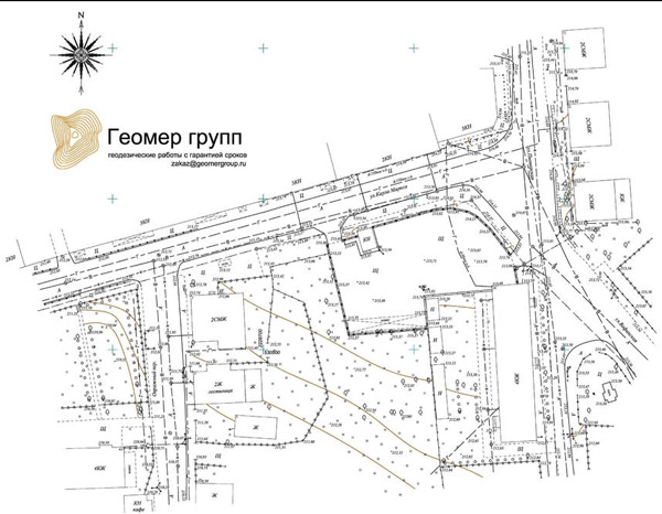 образец топосъемки 1