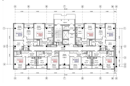 Технический план многоквартирного дома. Образец